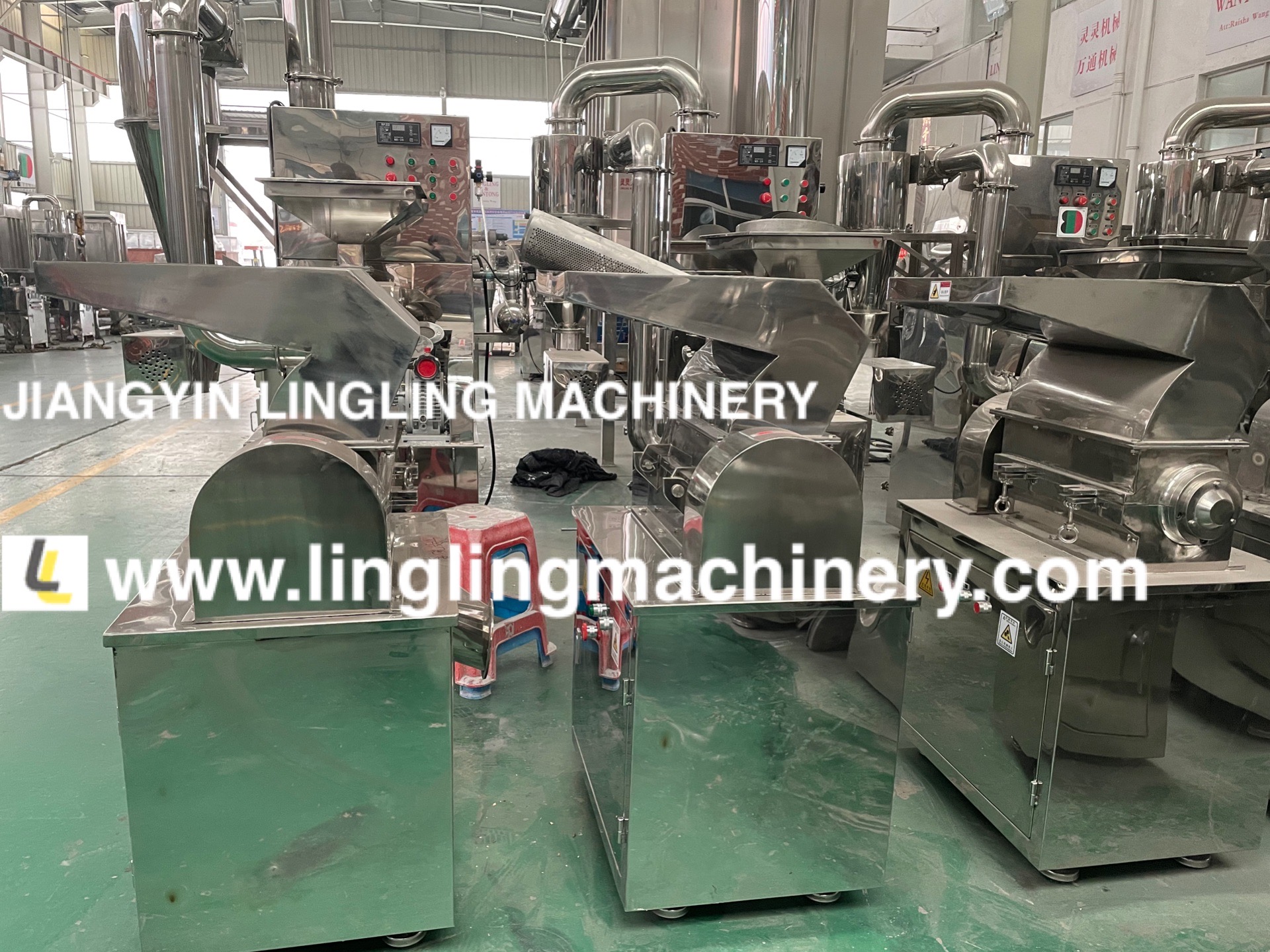 LINGLING 300 Coarse Crusher For Ginseng Granules Making