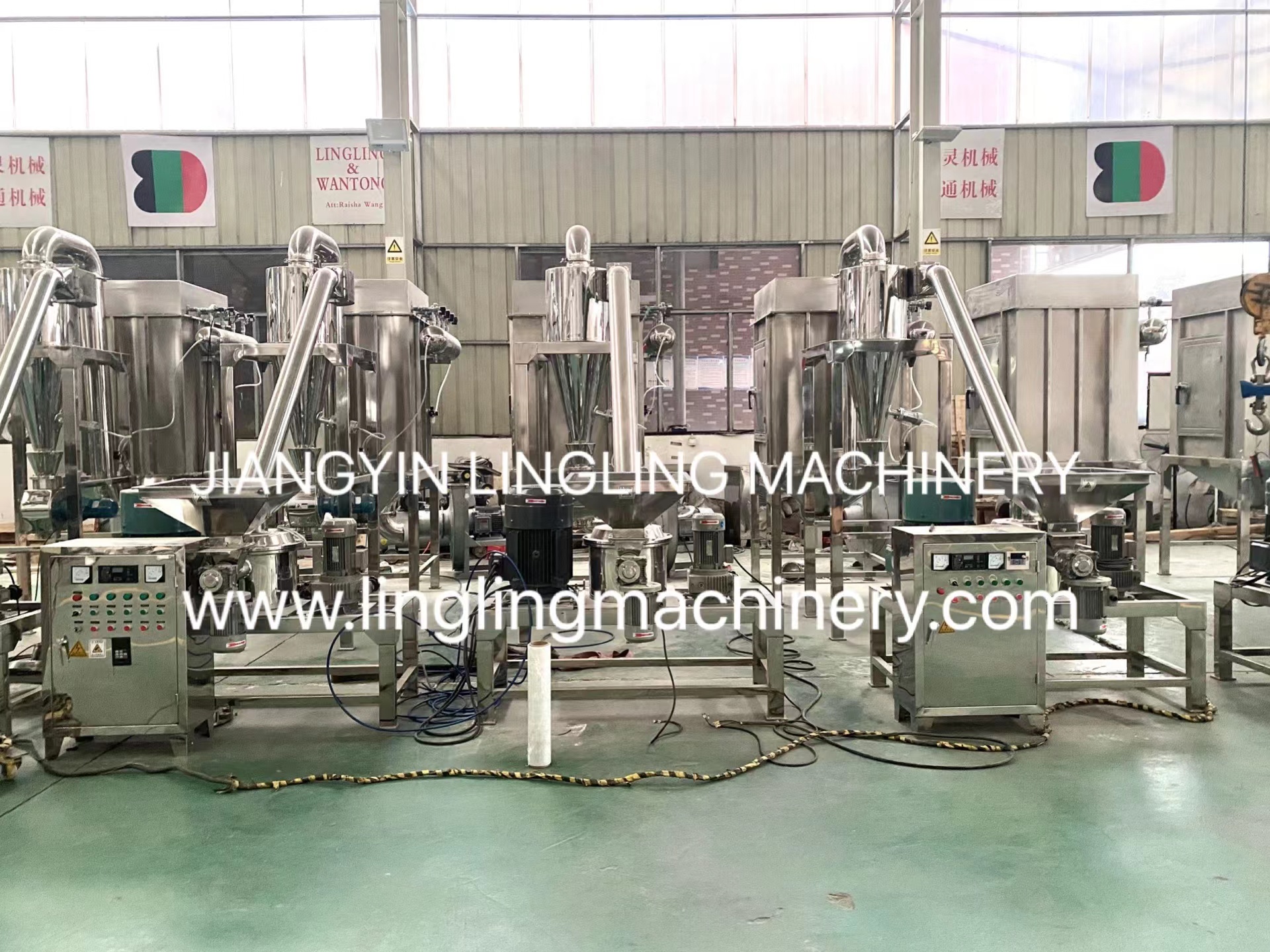 LINGLING Herbal Grinding Machine