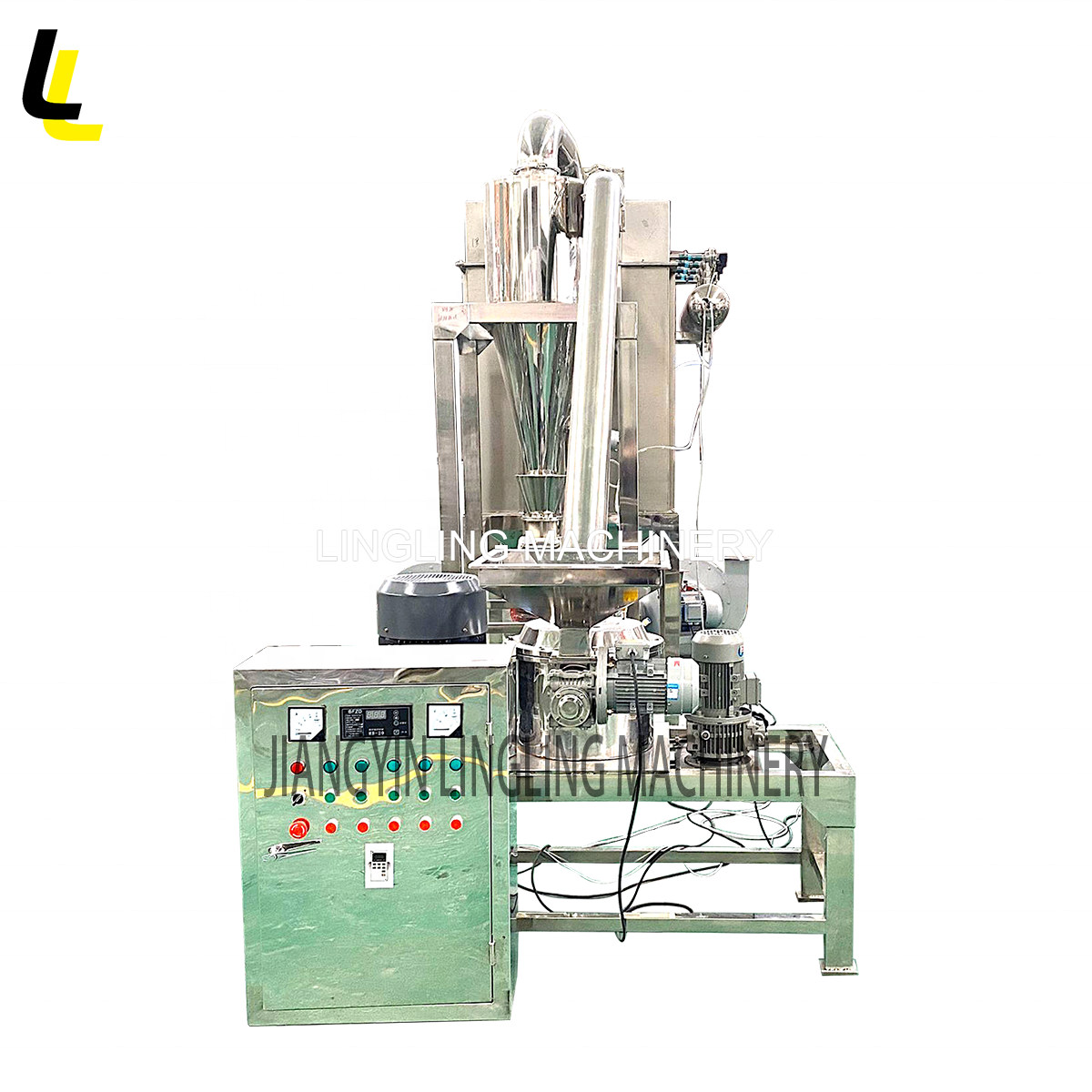 Arabic gum grinding machine