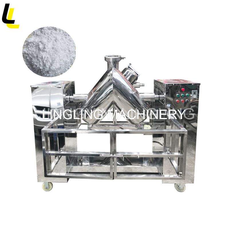 LINGLING V shaped dry powder mixer machine