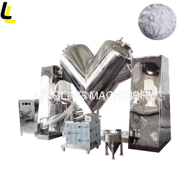 LINGLING V dry powder mixer/powder mixing machine