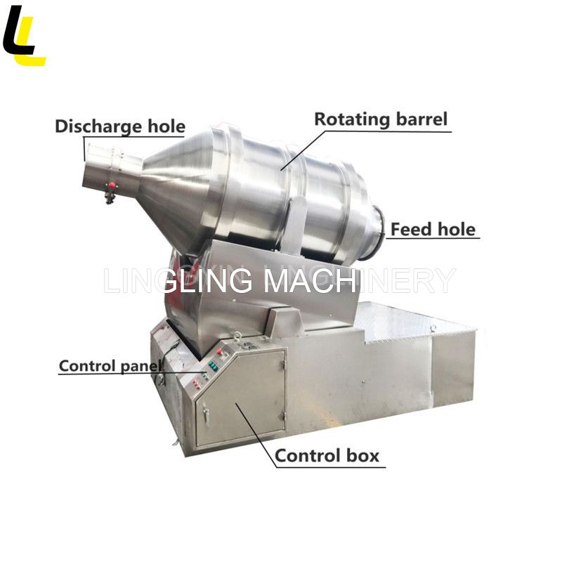 LINGLING EYH animal feed 2d two dimensional motive mixer blender