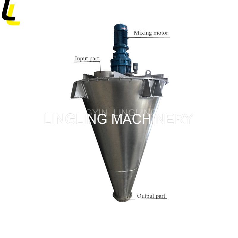 LINGLING SHJ chemical powder vertical nauta mixer blender