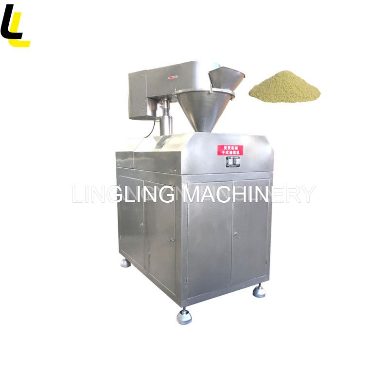 LING LING High speed wet dry powder rotary press oscillating swing mixing roller compactor granules making granulator machine