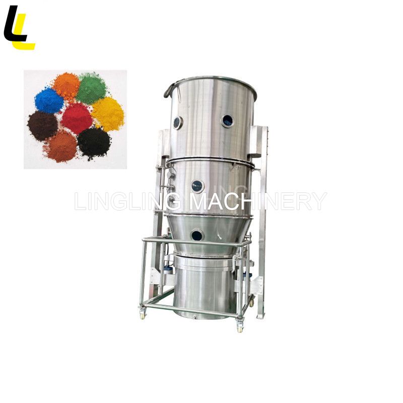 Chemical Powder Fluid Bed Granulator