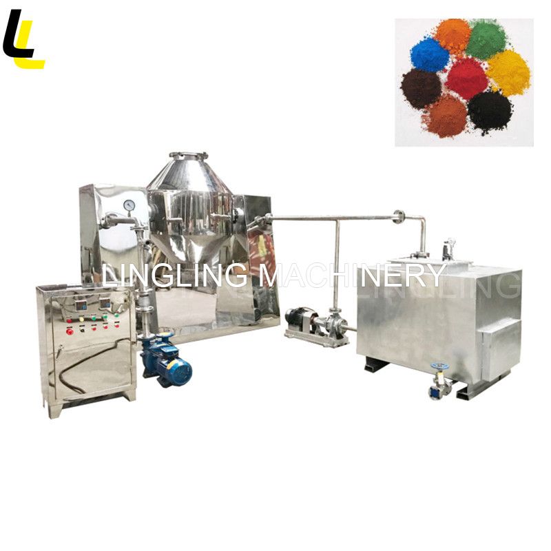 LINGLING Rotary vacuum dryer mixer machine