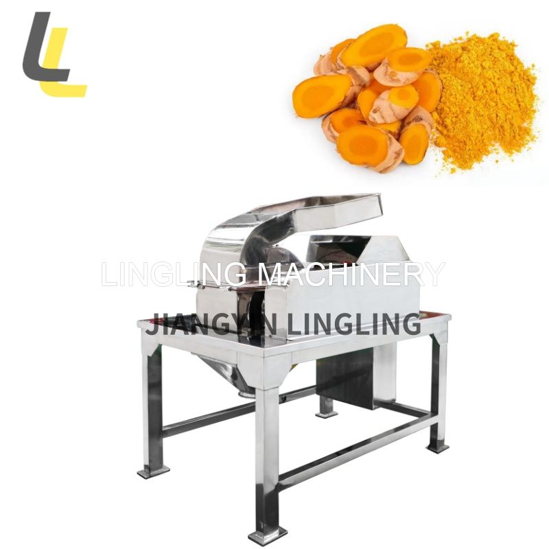 LINGLING turmeric ginger powder gridner grinding making machine