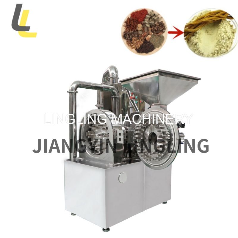 LINGLING Herbal pin mill Ginridng machine