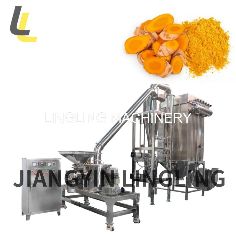 LINGLING WFJ ginger finger grinding milling grinder mill machine in stock