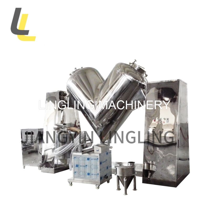 Stainless Steel V Shape Mixer Machine