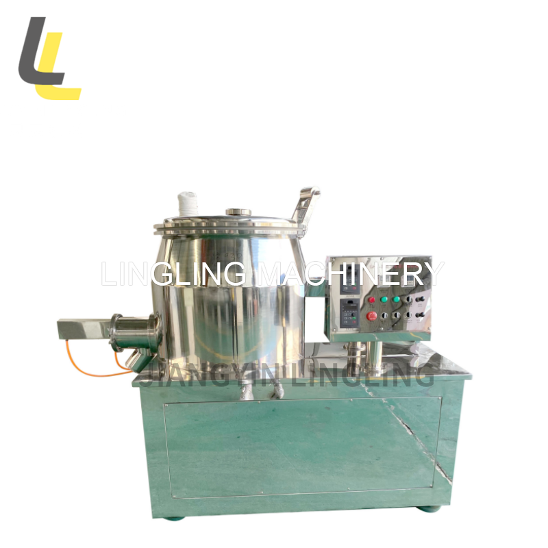 LINGLING fertilizer powder high speed shear mixer granulator wet mixing granulation RMG machine