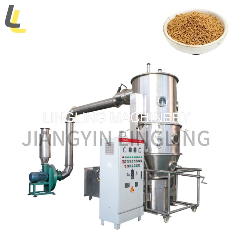 Chemical Powder Fluid Bed Granulator