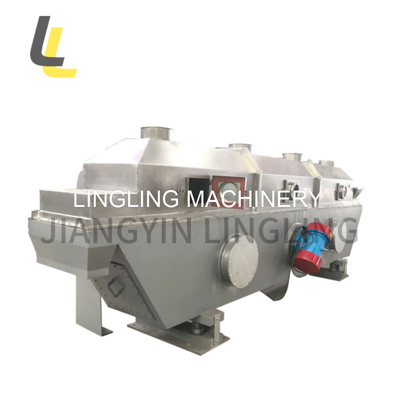 LINGLING stainless steel vibrating fluid bed dryer