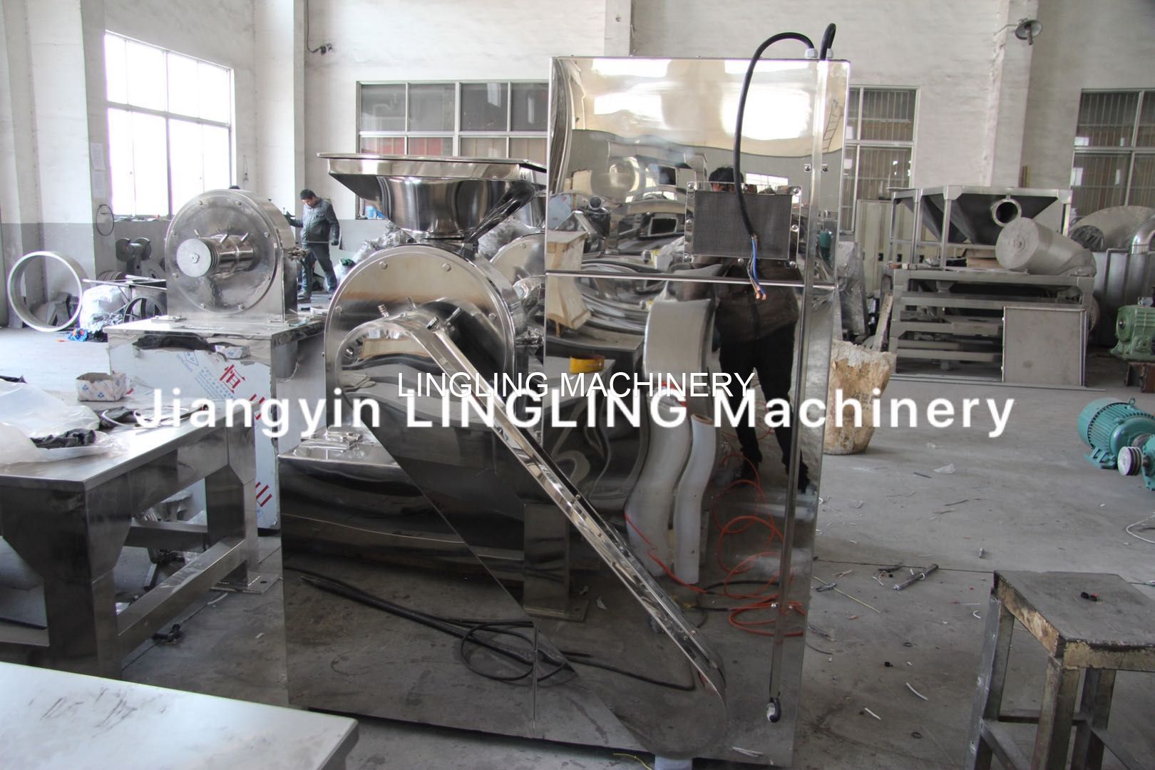 Grinding Machine With Normal Dust Collector