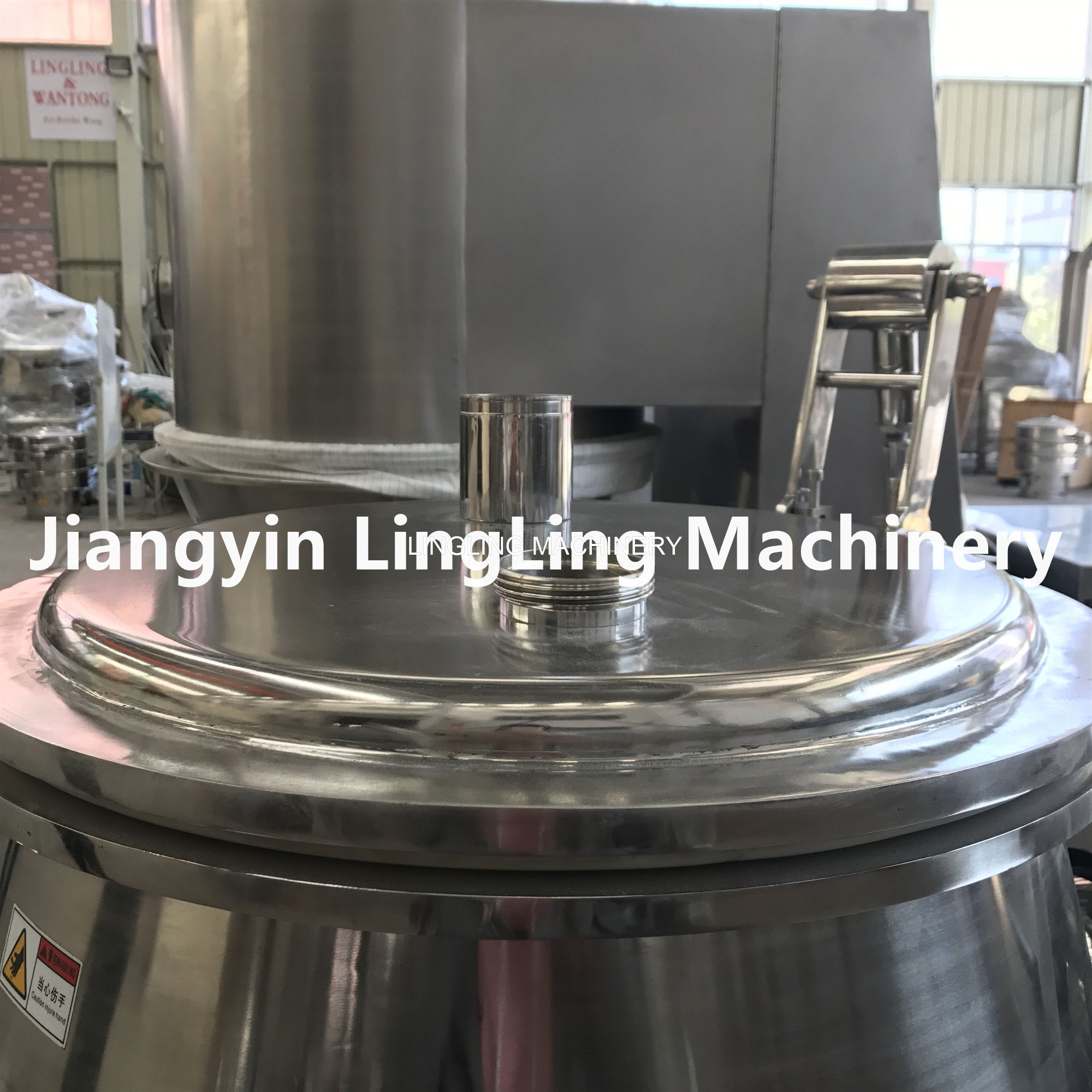 high shear cut mixing granulator