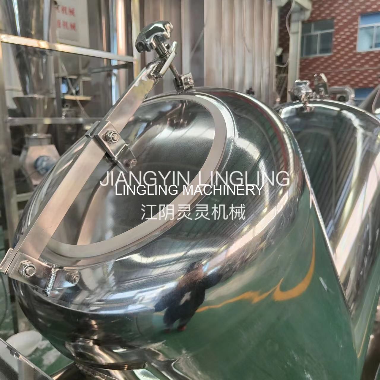 LL Stainless Steel V Shape Mixer Machine