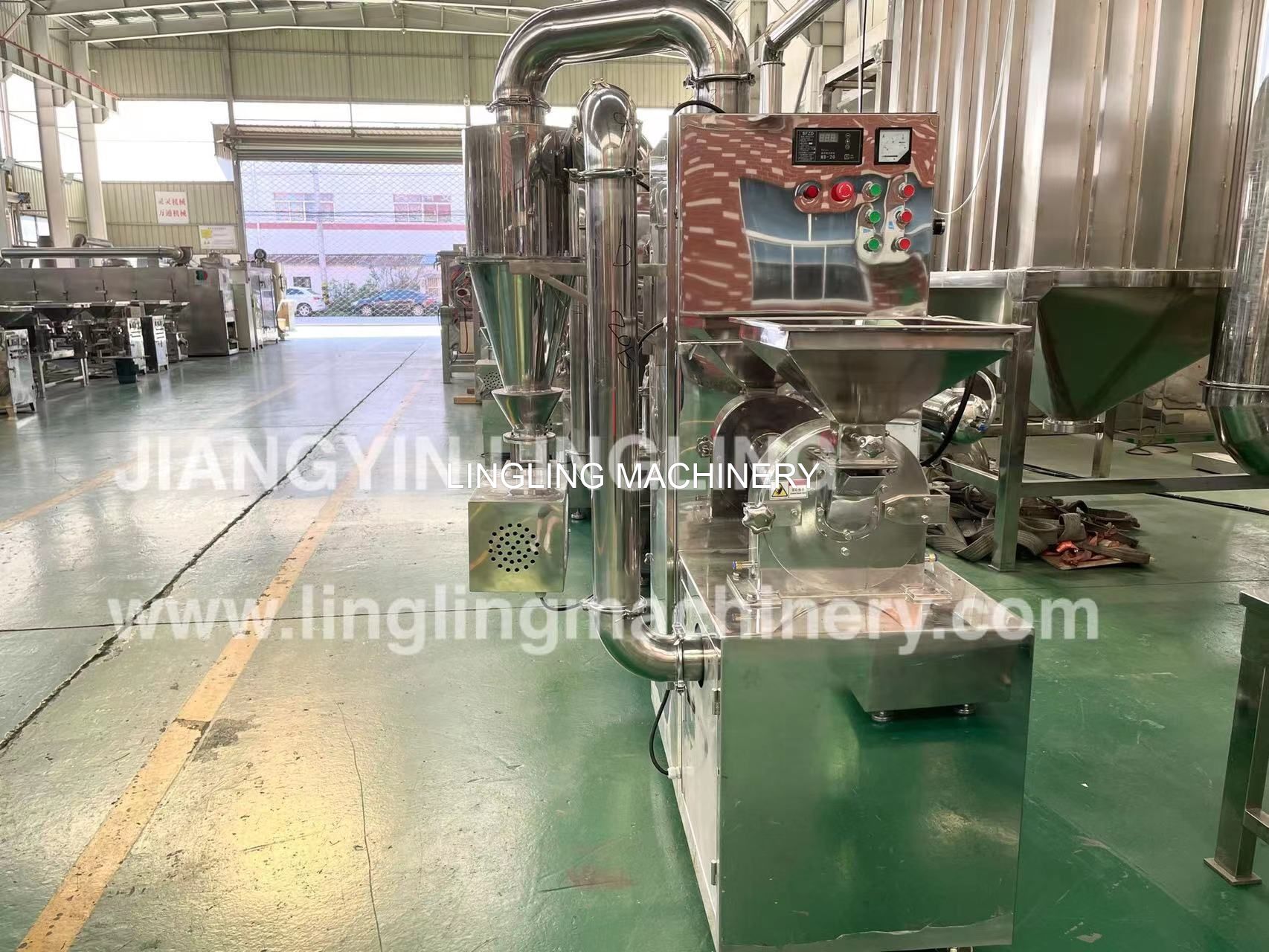 LL chemical grinder machine