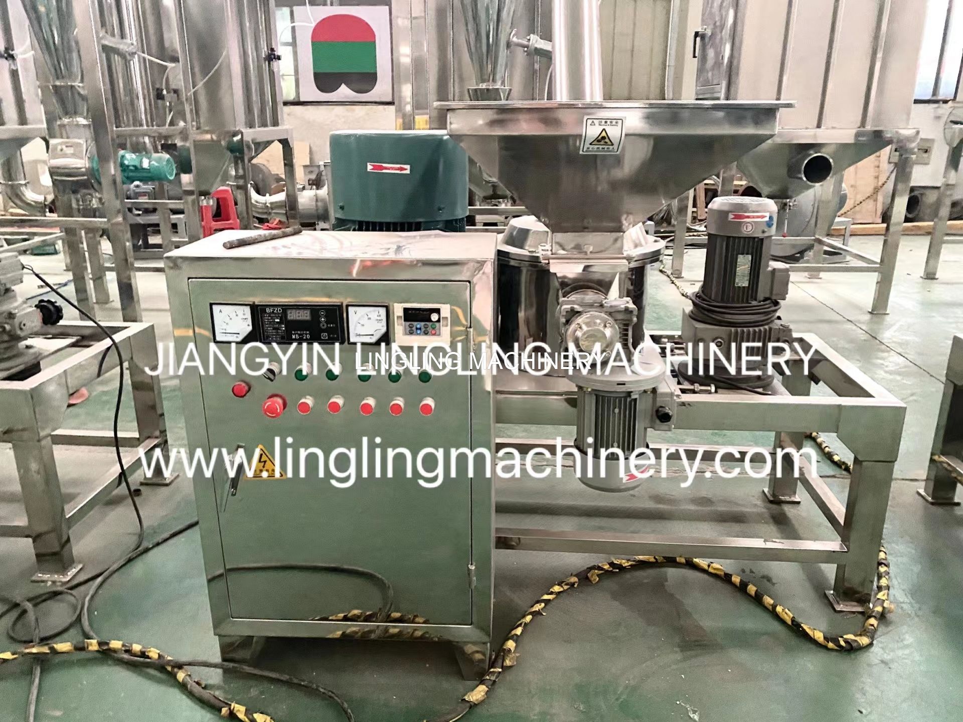 LINGLING WFJ wheat flour food powder making crushing grinding grinder machine